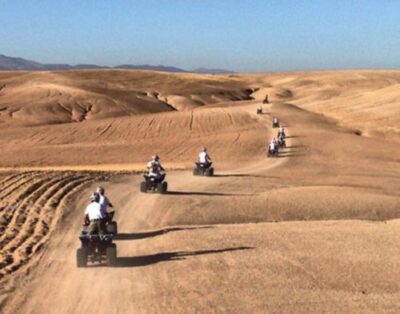 Sortie en Quad (single) dans le désert d’Agafay